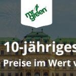 Weitere Informationen zu10 Jahre Mr Green wird ordentlich gefeiert – Mit Preisen im Wert von 5.000.000€/